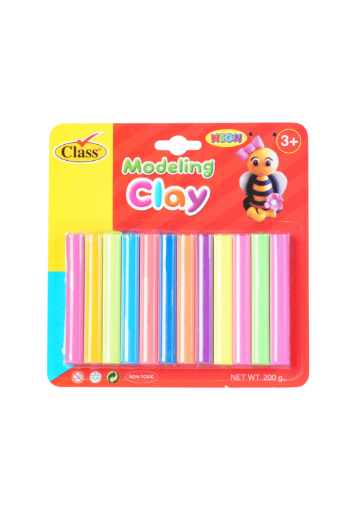 صورة كلاس طقم صلصال فسفوري