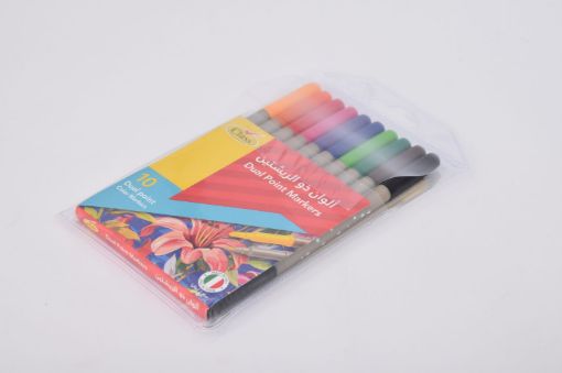 صورة ألوان ذو ريشتين 10 لون رمادي