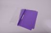 صورة ملف وجه شفاف بنفسجى A4