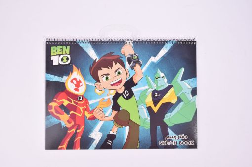 صورة كراسة رسم كرتون كبير بين تن