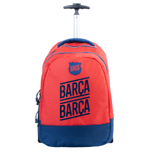 صورة شنطة ترولي برشلونة+مقلمية