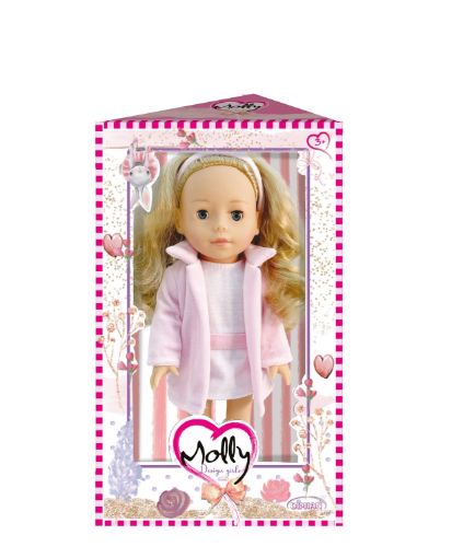 صورة دمية فتاة جليمور 40 سم مع ربطة رأس