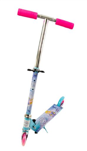 صورة سكوتر أميرة الثلج 2 عجلة - وردي