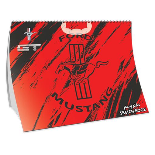 صورة كراسة رسم كرتون صغير موستنج