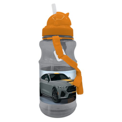 صورة زمزمية شفافة 500مل موستنج رمادي