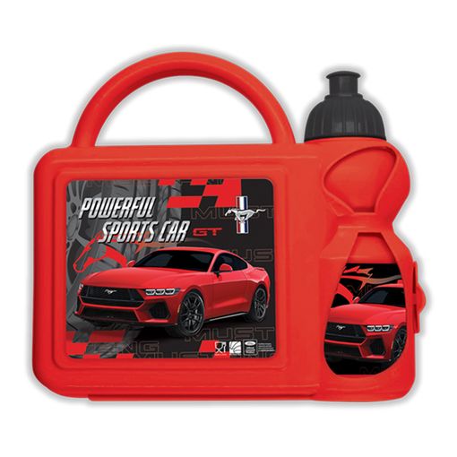 Picture of طقم لنش وزمزمية موستنج احمر