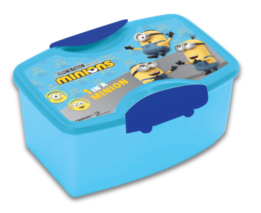 Picture of طقم لنش  مينيونز مع ملعقة و شوكة