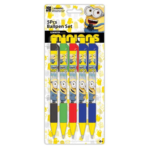 Picture of كرت 5 اقلام BL, B, R, G مينيونز