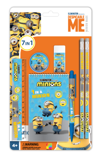 Picture of كرت قرطاسية 7 في 1 منيون