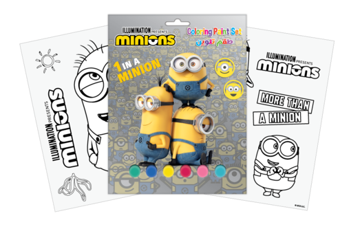 Picture of مجموعة تلوين مينيونز
