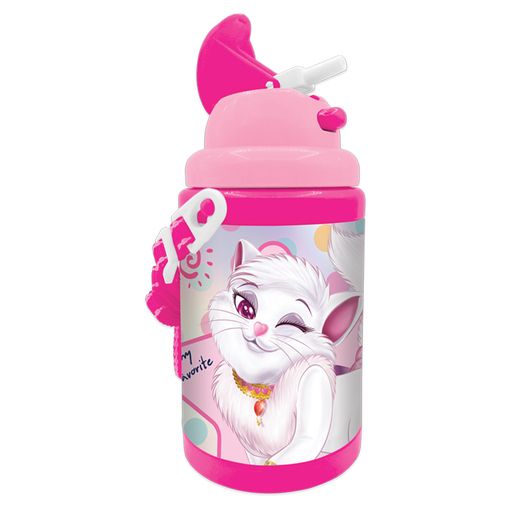 صورة زمزمية بلاستيك 460مل لولوكاتي منقط