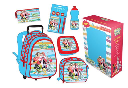 صورة طقم 12 في 1 ترولي لوني تونز