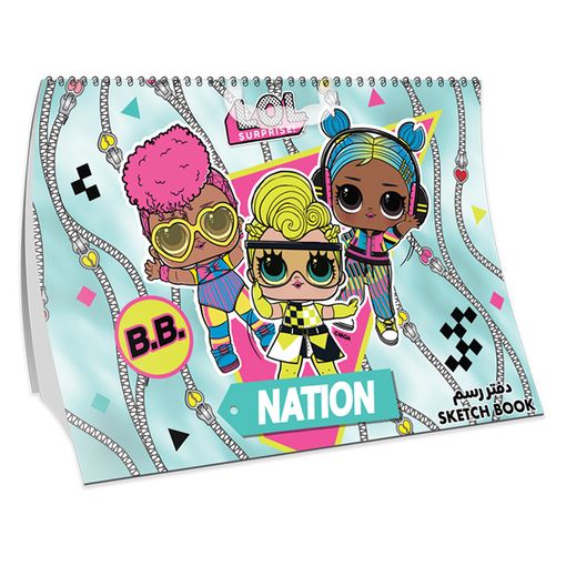 Picture of كراسة رسم كرتون كبير لول