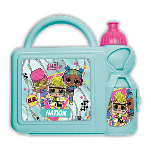 Picture of طقم لنش وزمزمية لول سماوي