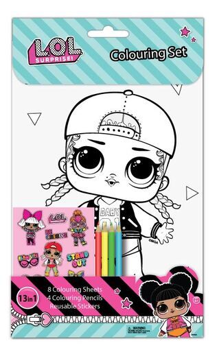 صورة مجموعة تلوين لول