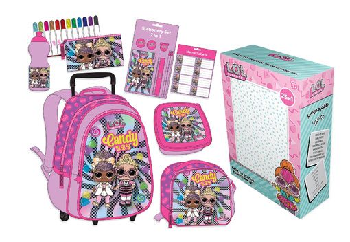 صورة طقم 25 في 1 ترولي لول