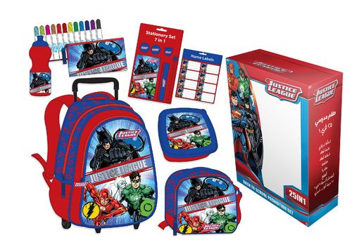 صورة طقم 25 في 1 ترولي فرقة العدالة