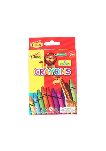 صورة اقلام تلوين شمعية 8 لون