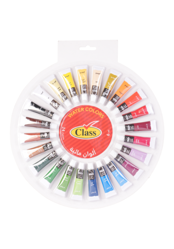 صورة كلاس ألوان مائية 24 لون