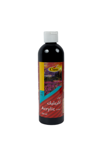 صورة الوان كلاس اكريليك أسود