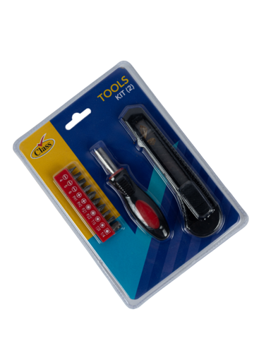 Picture of كلاس مشرط + مفك + غيارات مفك