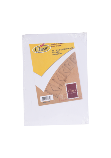 صورة ظرف أبيض شد A4