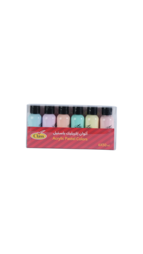 صورة كلاس الوان اكريليك باستيل