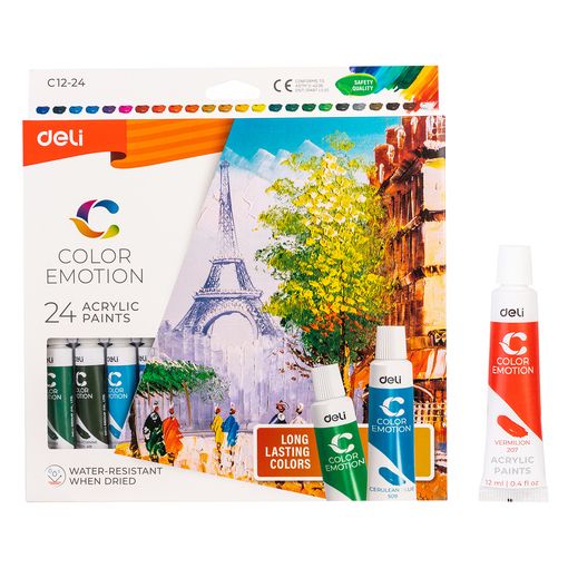 صورة ديلي ألوان اكريليك 12ملEC12-24