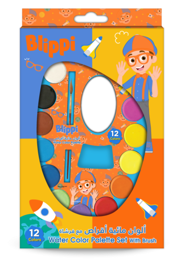 صورة الوان مائية اقراص بيليبي