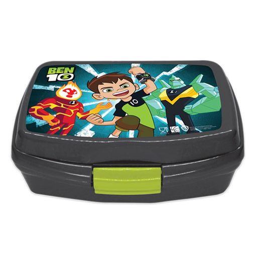 صورة لنش بوكس بلاستيك بين تن بقفل