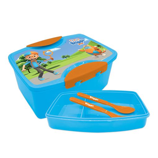 صورة طقم لنش بين تن مع ملعقة وشوكة