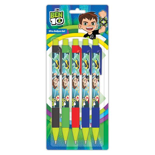 صورة كرت 5 اقلام BL, B, R, G بين تن