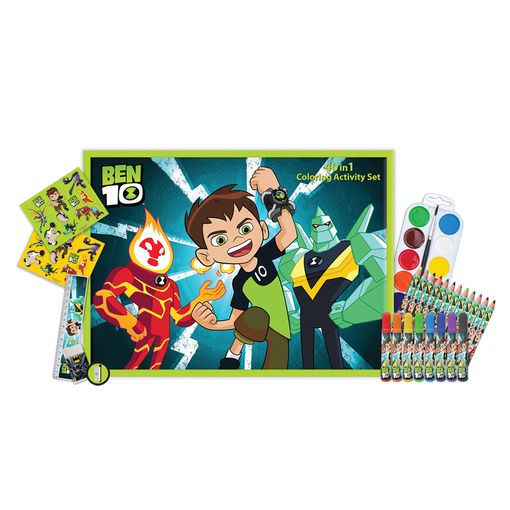 صورة طقم تلوين 40 في 1 بين تن