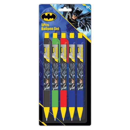 صورة كرت 5 اقلام BL, B, R, G باتمان