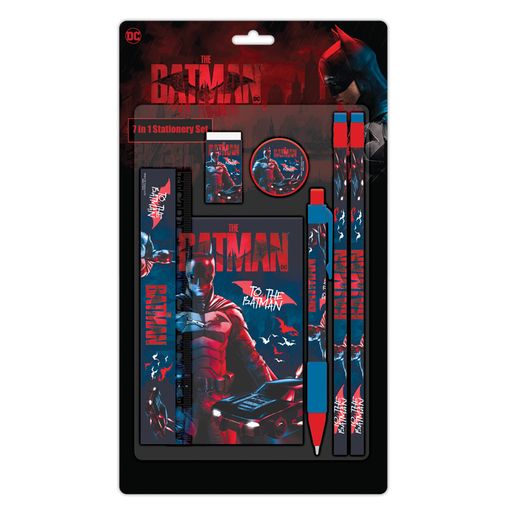 صورة طقم قرطاسية 7 في 1 باتمان