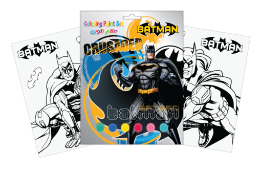 صورة مجموعة تلوين باتمان