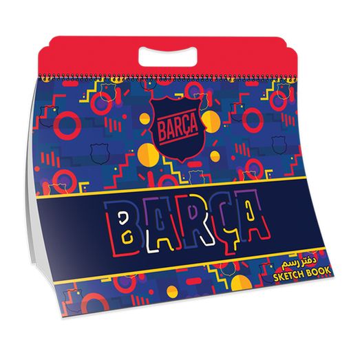 صورة كراسة رسم بلاستيك صغير برشلونة