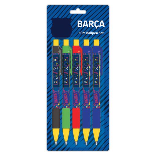 صورة كرت 5 اقلام BL, B, R, G برشلونة