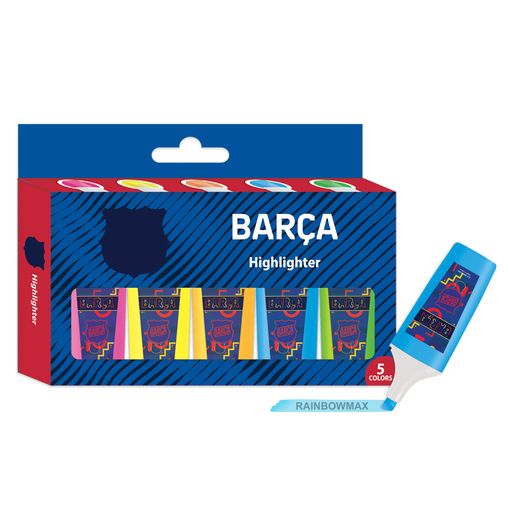 صورة طقم تظهير 5 لون برشلونة