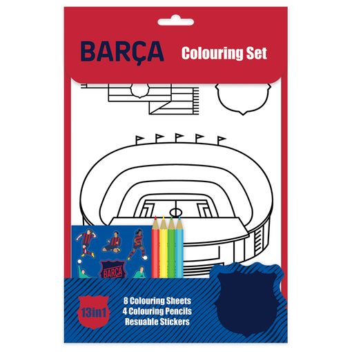 صورة مجموعة تلوين برشلونة